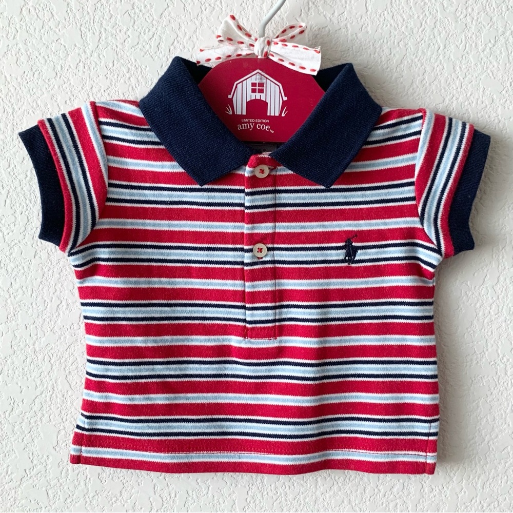 NWOT y2k Ralph Lauren 100% cotton polo shirt